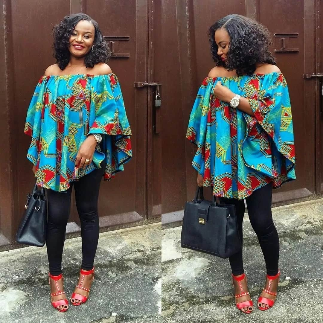 Latest best sale kitenge blouses