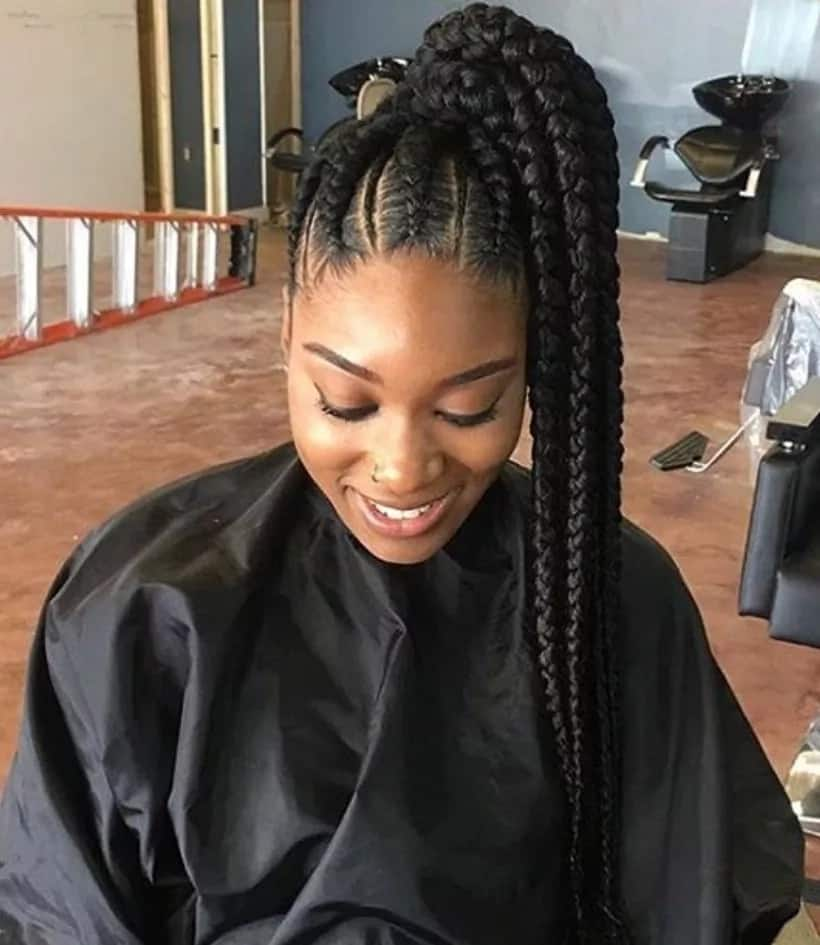 Latest African hairstyles braids 2018 Tuko.co.ke