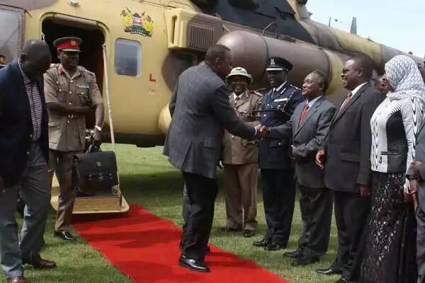 Image result for Uhuru in Sagana lodge"