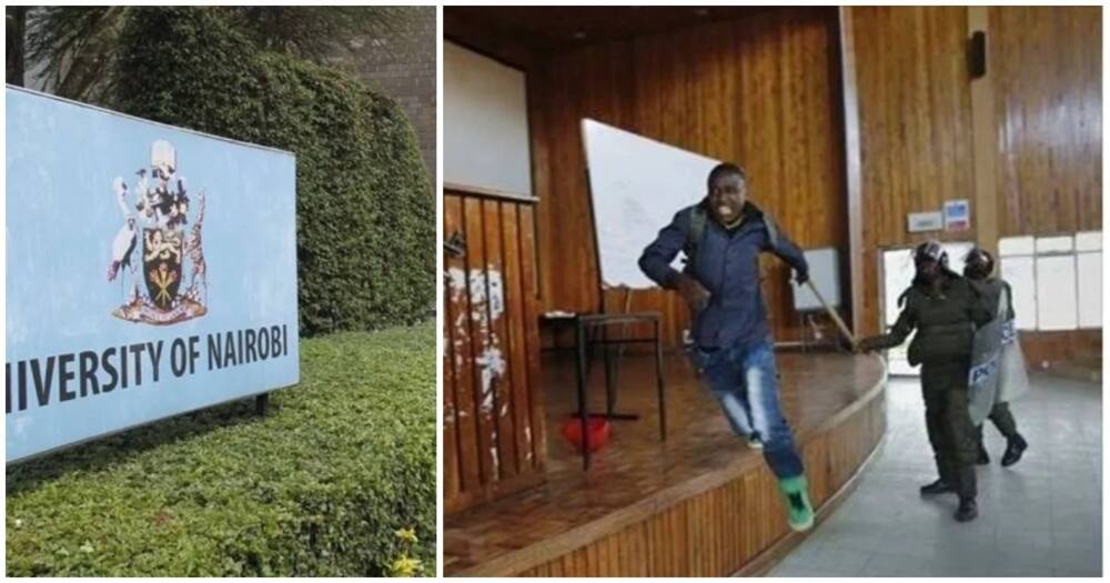 Chaos erupt at UoN after new students leader was sworn into office before elections
