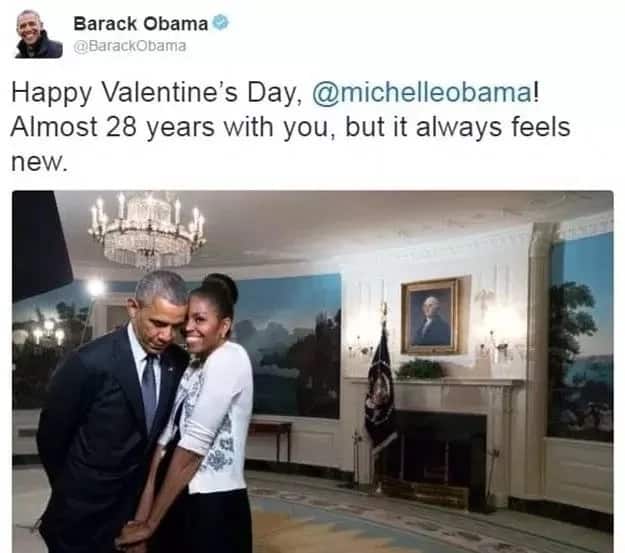 Mapenzi ngangari! Obama na Michelle wadhihirisha upendo wa dhati,miaka 28 baadaye