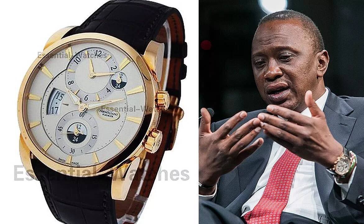 Uhuru Kenyattta spent KSh 13 million on wrist watches Tuko .ke