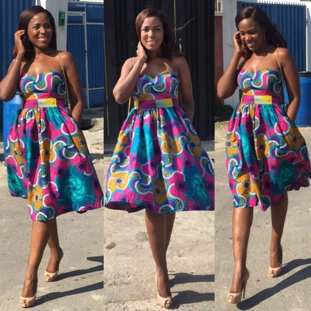 Kitenge mini hot sale dresses