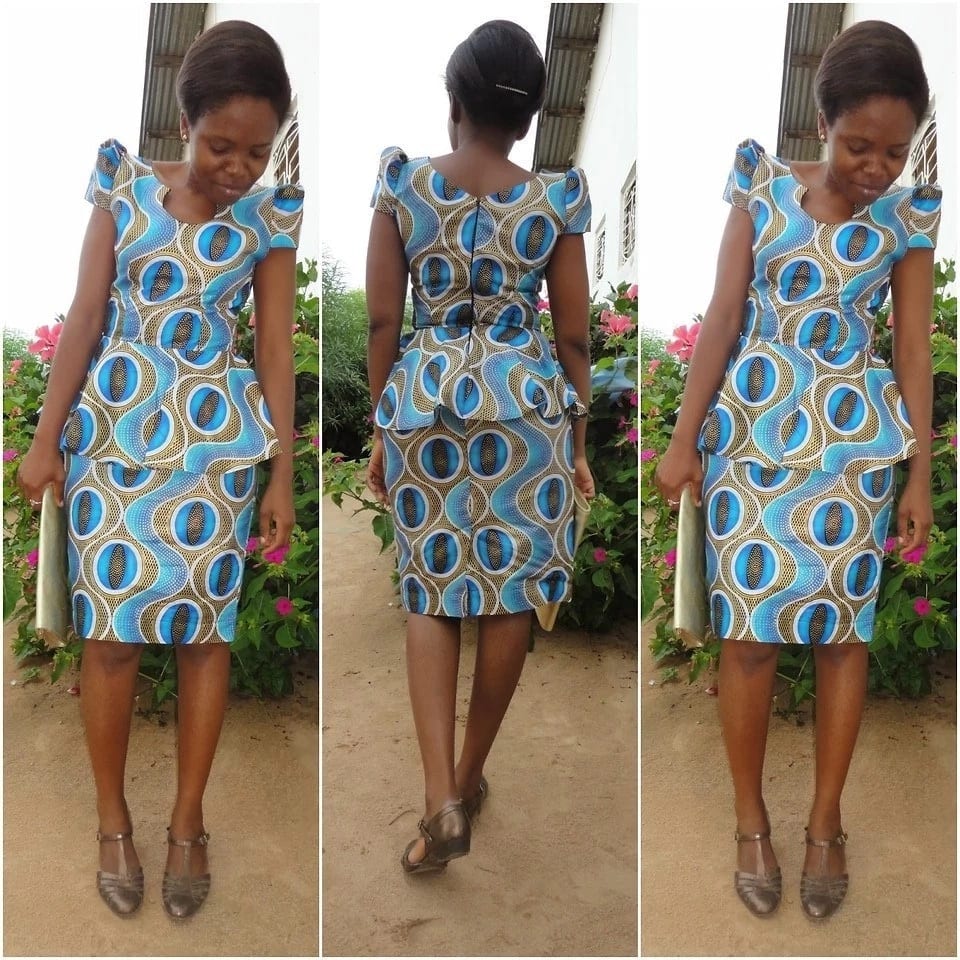 kitenge office wear