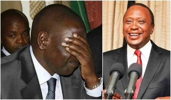 Uhuru briefly unfollows his deputy on Twitter and Kenyans can’t keep calm