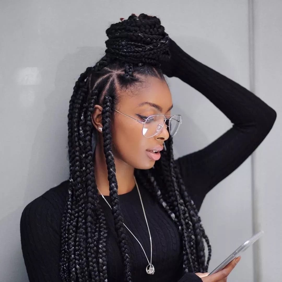 Latest Big Box Braids Hairstyles In 2019 Tuko Co Ke