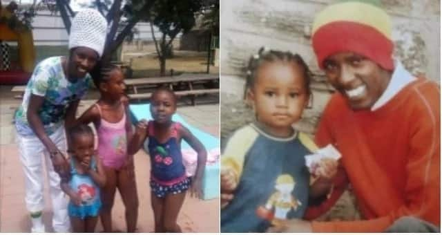 10 disturbingly-cute photos of radio presenter Mbusi with his wife and three daughters