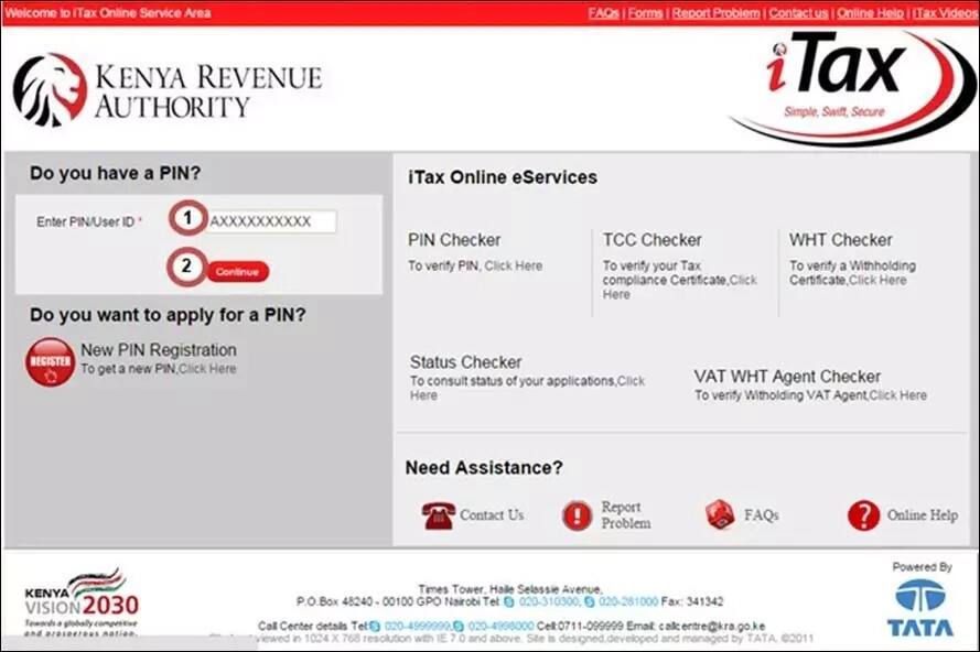 KRA clearance certificate application procedure 2020