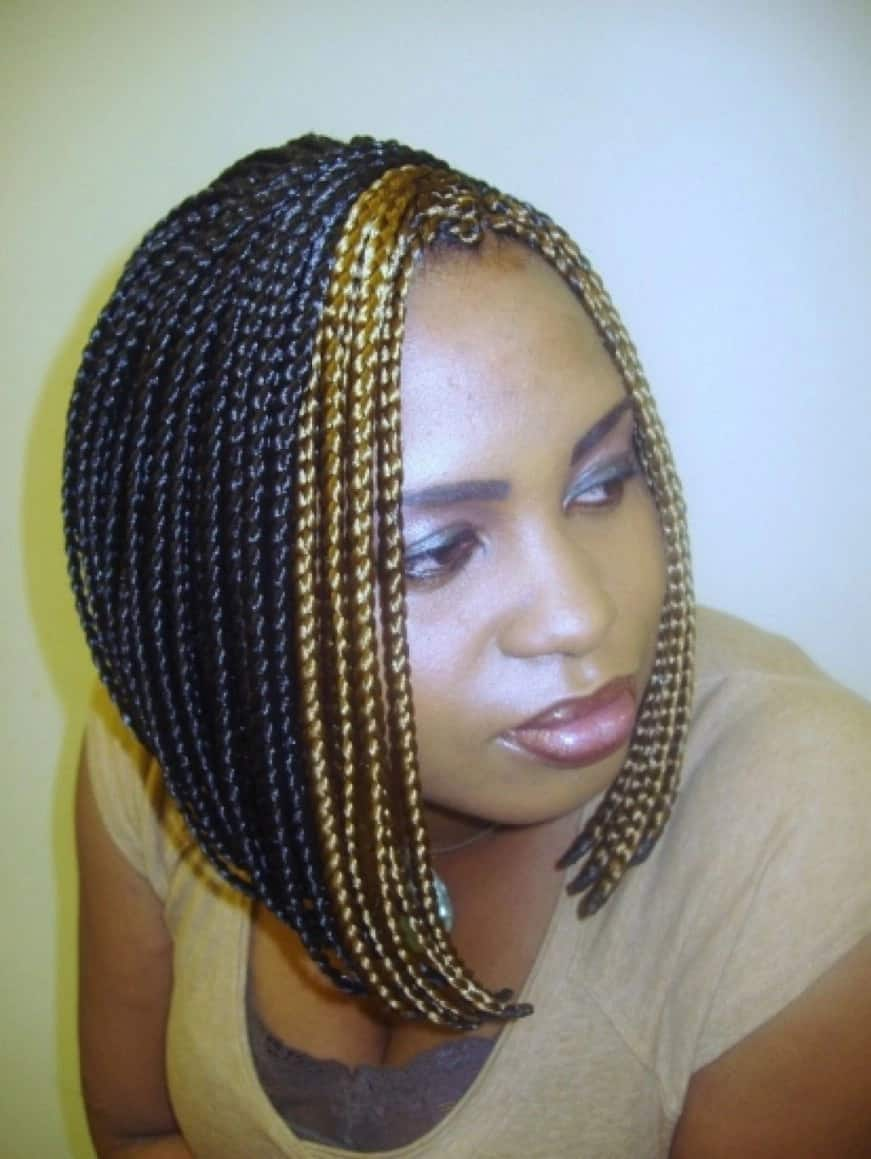 Long box braids, Crochet box braids, Box braids bob