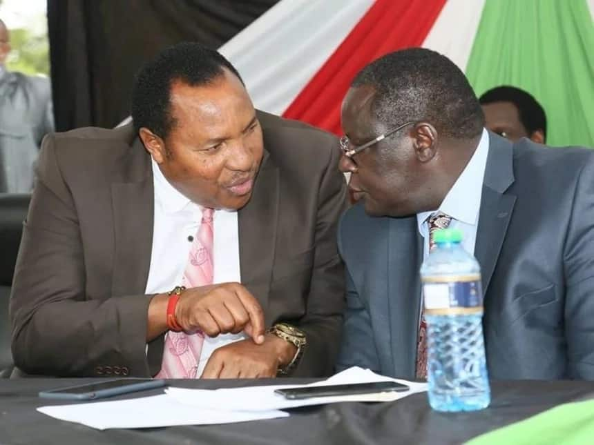 Image result for Waititu and Nyoro fallout