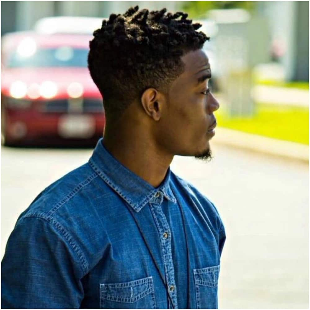 Black men hairstyles for short hair