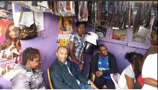 Peter Kenneth takes his campaigns to the last place you'd expect any politician