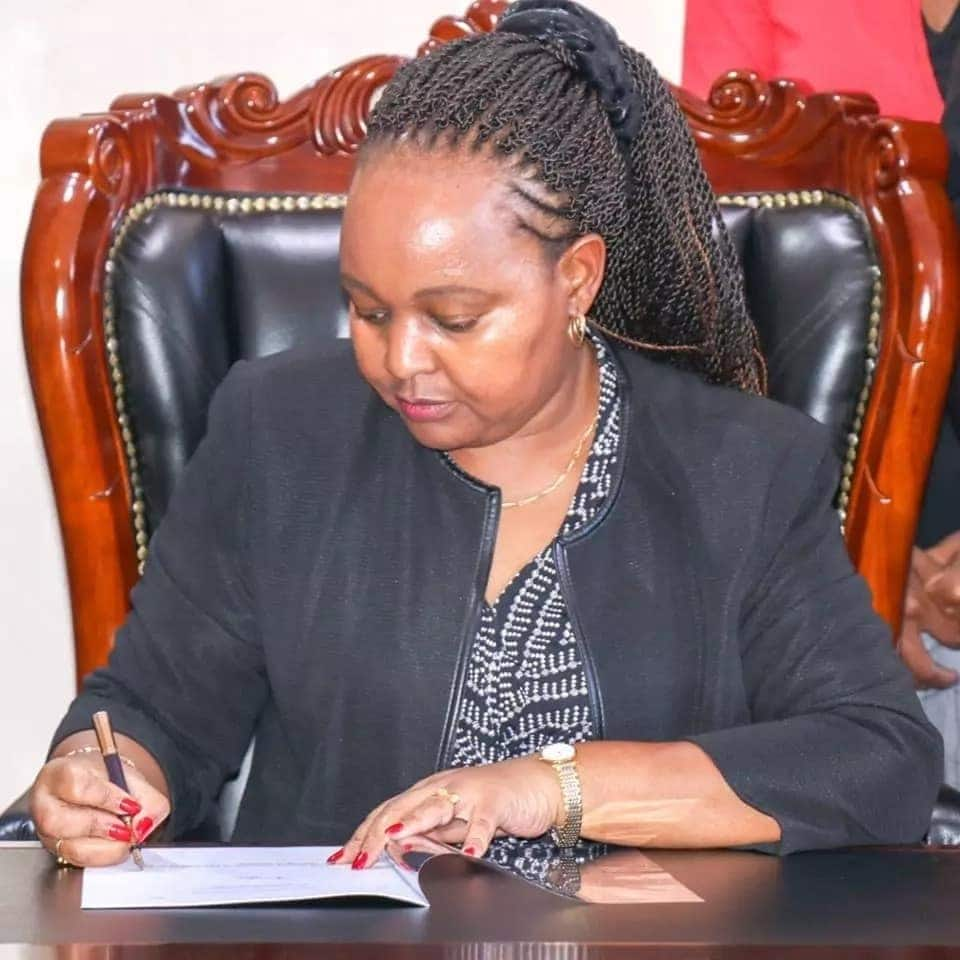 Laikipia Woman rep attacks Ann Waiguru for not getting pregnant after wedding