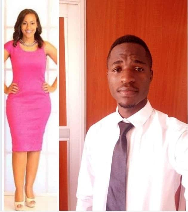 Kenyan man opens up about his love for Tv star Victoria Rubadiri