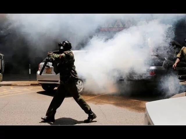 Police tear gas nursery kids in Kisumu