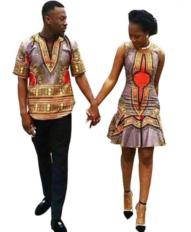 dashiki wear for couples