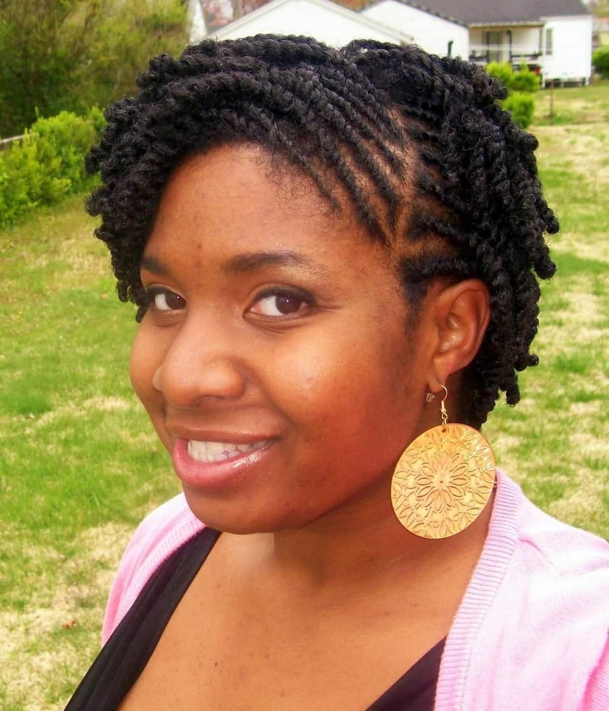 24 28'' Springy Afro Twist Hair Kinky Twist Braiding Hair Pre-Separated  Braids For Butterfly Locs Cuban Hairstyle Crochet Hair