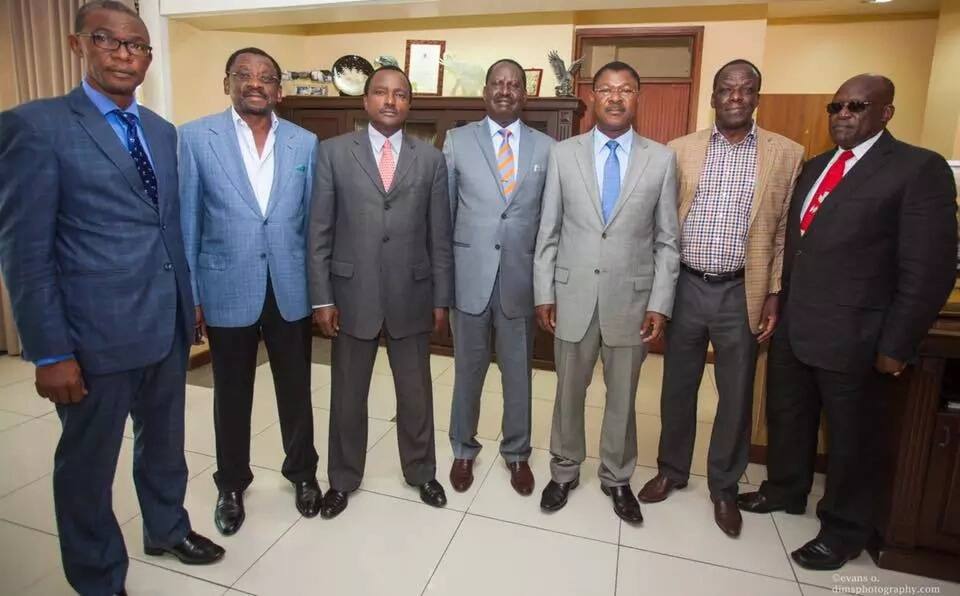 Top ODM Senator, a number of MPs met with heavy security ...