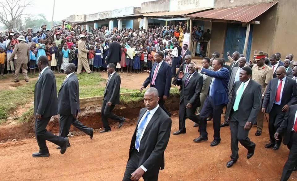 PHOTOS: How Western Kenya Welcomed Uhuru To Cord Stronghold