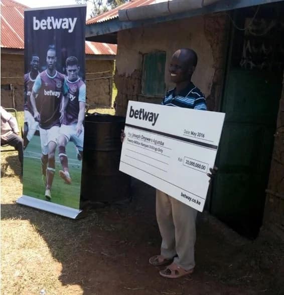 Kisumu man wins KSh 20 million Betway jackpot