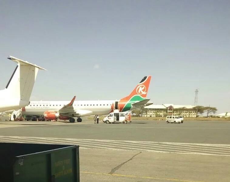 PANIC after man suddenly dies inside Kenya Airways plane 