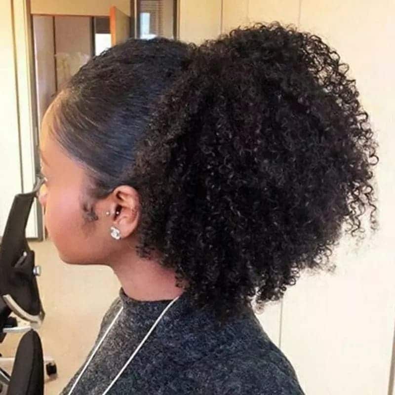 trendy afro kinky hairstyles