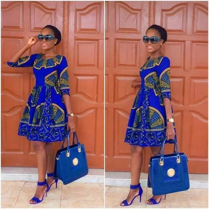 Kitenge straight dresses clearance designs