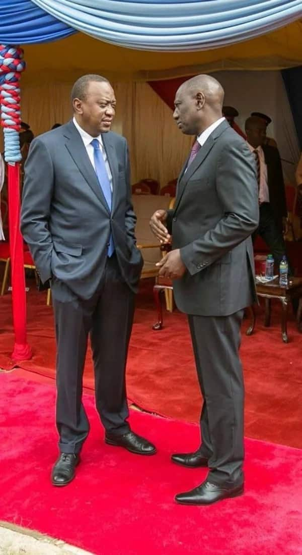 16 lovely photos of how William Ruto humbles before Uhuru Kenyatta