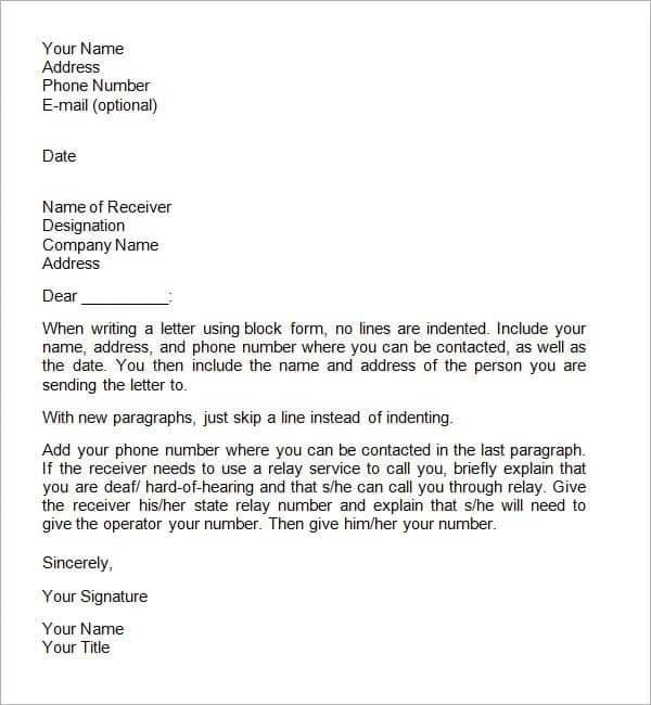 How To Write Official Letter