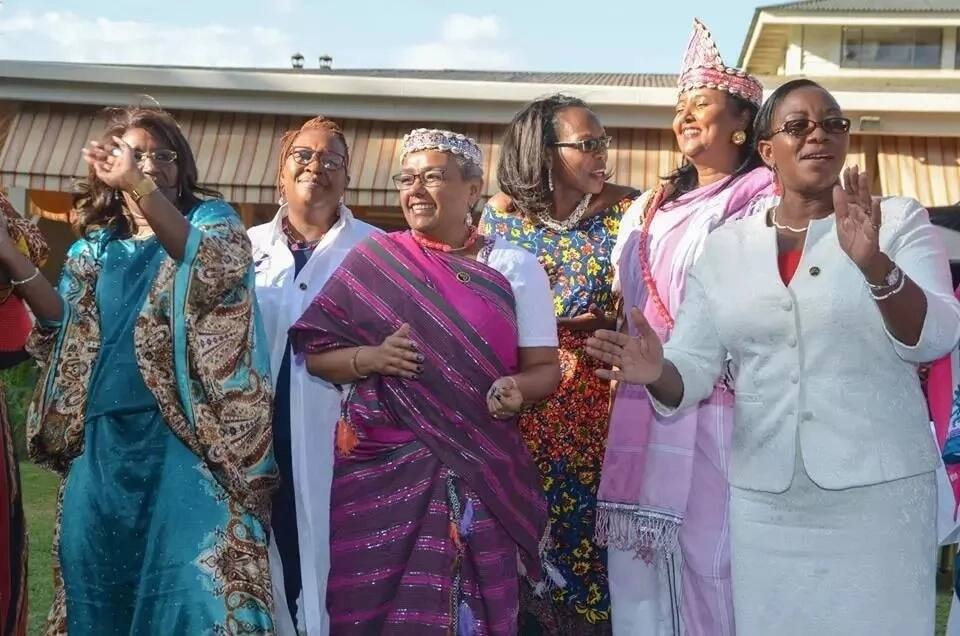 Hili hapa vazi la KUPENDEZA la Margaret Kenyatta ambalo limeibua msisimko mkubwa (picha)