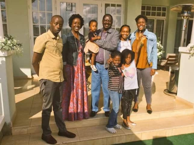 Raila Odinga's grandchildren who have grown in front of our eyes