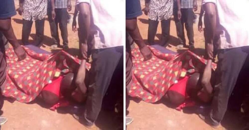 Kisii again! Couple gets stuck in the act bringing the town to a halt