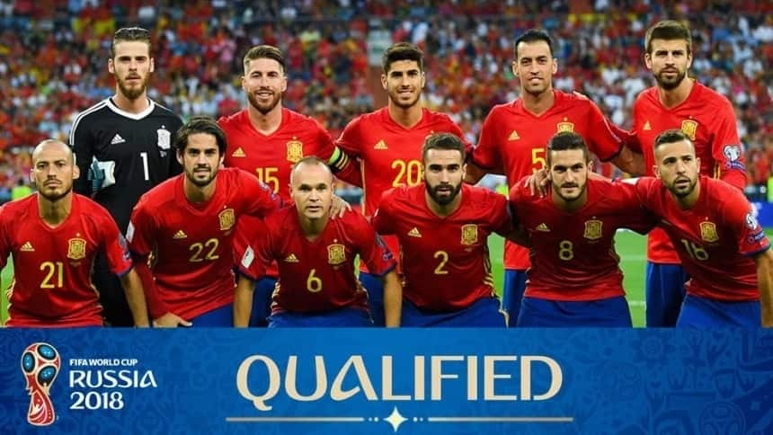 Spain world cup squad 2018