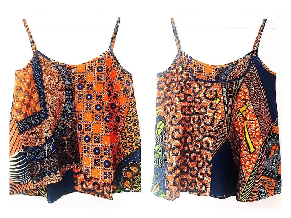 Trendy Ankara tops for ladies