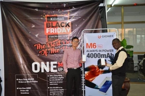 Kilimall rocks Black Friday with launch of Gionee M6 Lite Smartphone