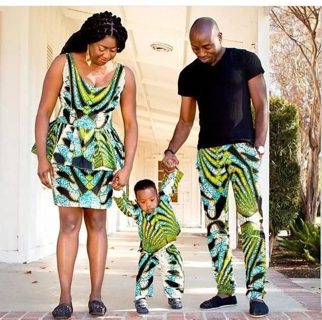 Matching couples 2025 kitenge outfit