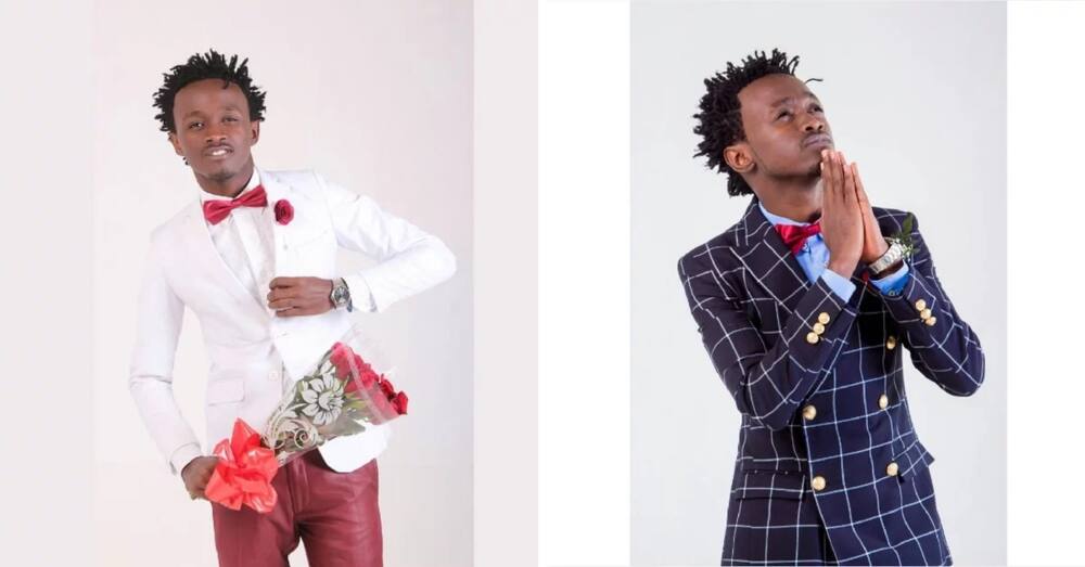 Youngest gospel artiste in Kenya stuns with his suit game