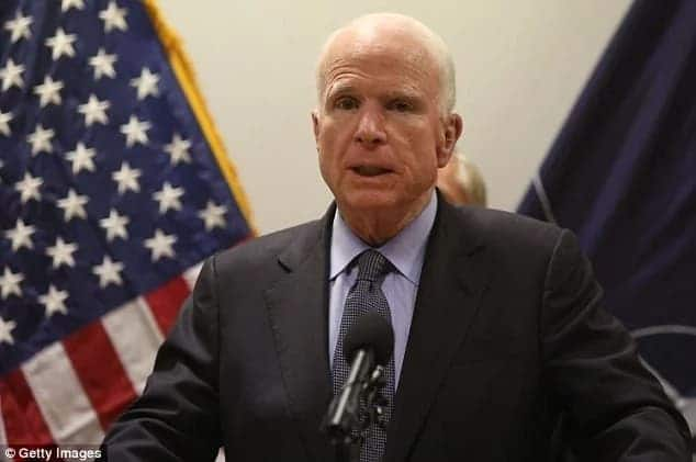 Senator John McCain’s last letter to Americans before his death