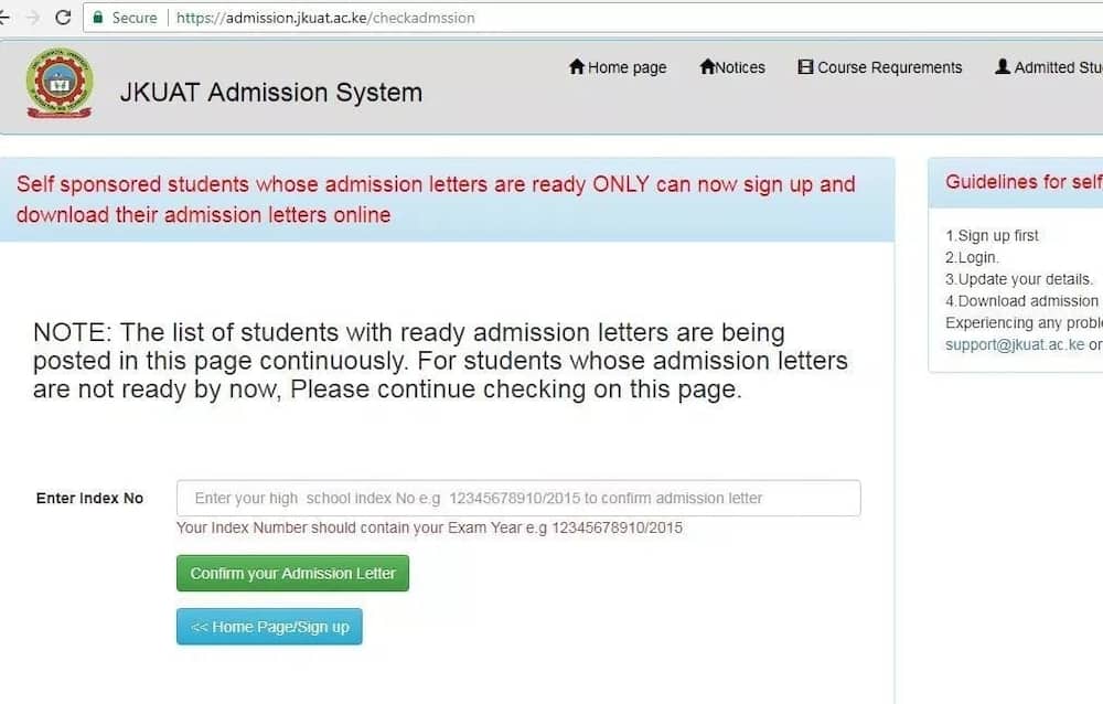 How to download admission letters for jkuat
Jkuat students admission letters
Kuccps admission letters to jkuat