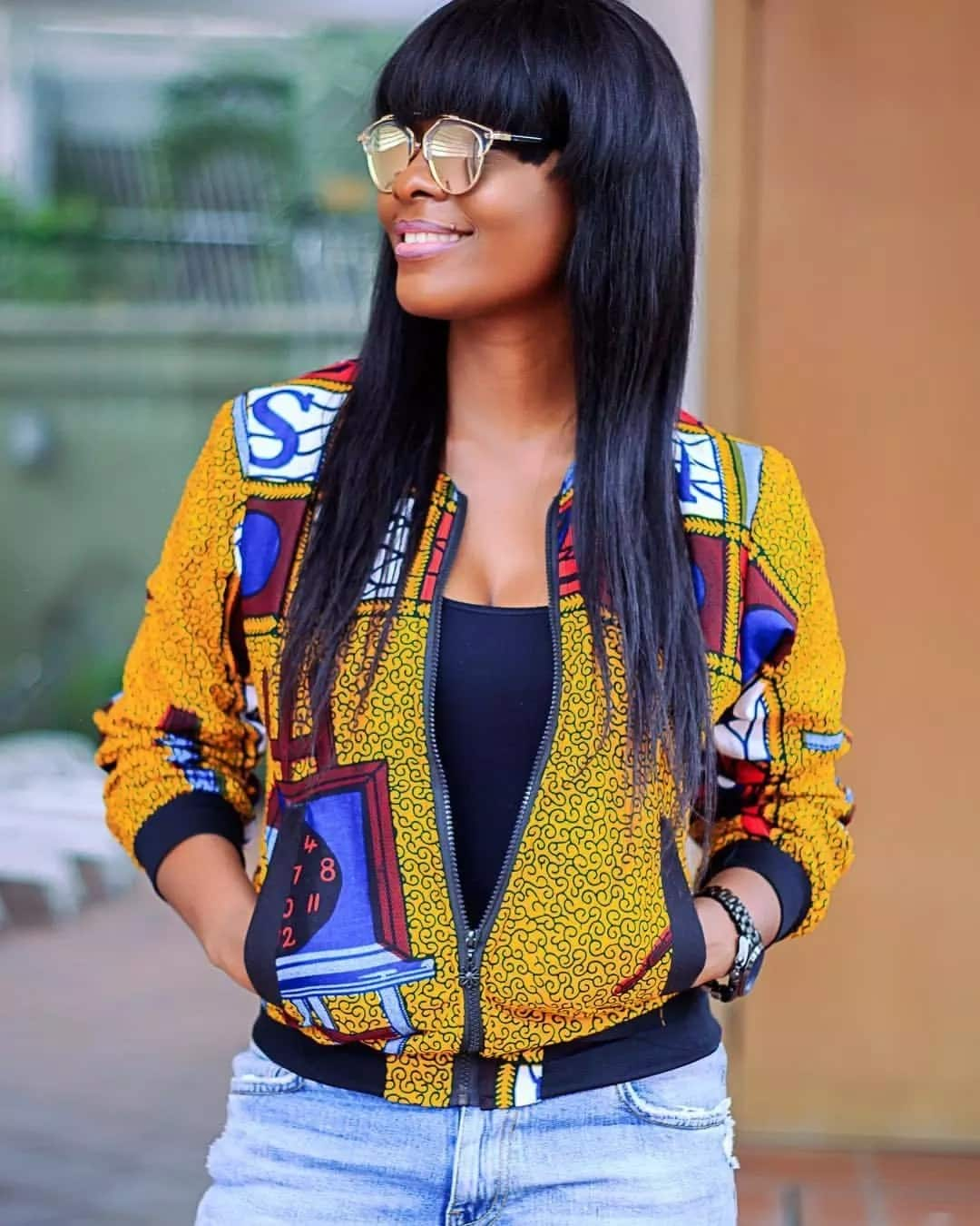 Long ankara jackets for on sale ladies