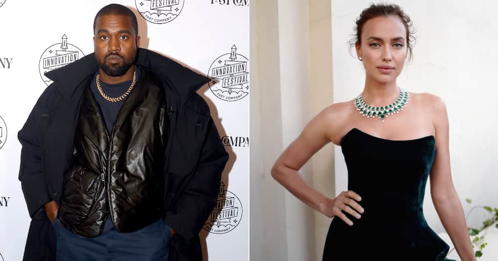 Moving on: Kanye West rumoured to be dating model, Irina Shayk