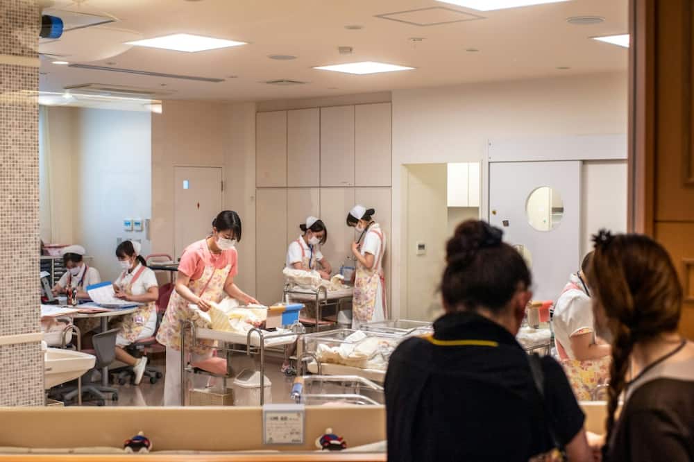 In all, 161 babies and toddlers have been left at Jikei hospital's baby hatch