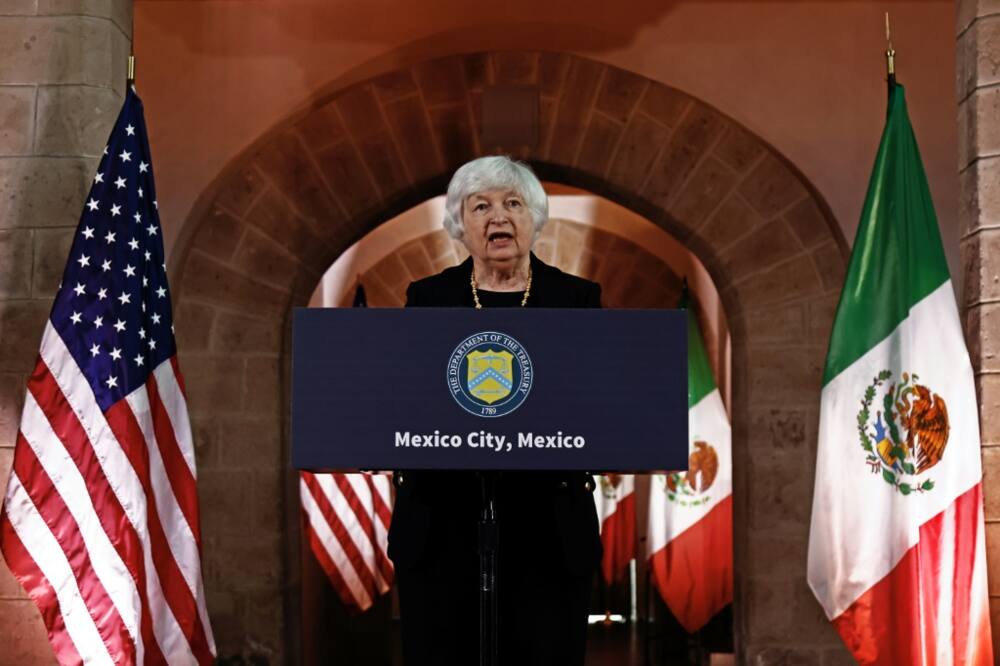 US Treasury Secretary Janet Yellen and Mexico's Finance Minister Rogelio Ramirez de la O agreed on plans to form a working group on investment screening