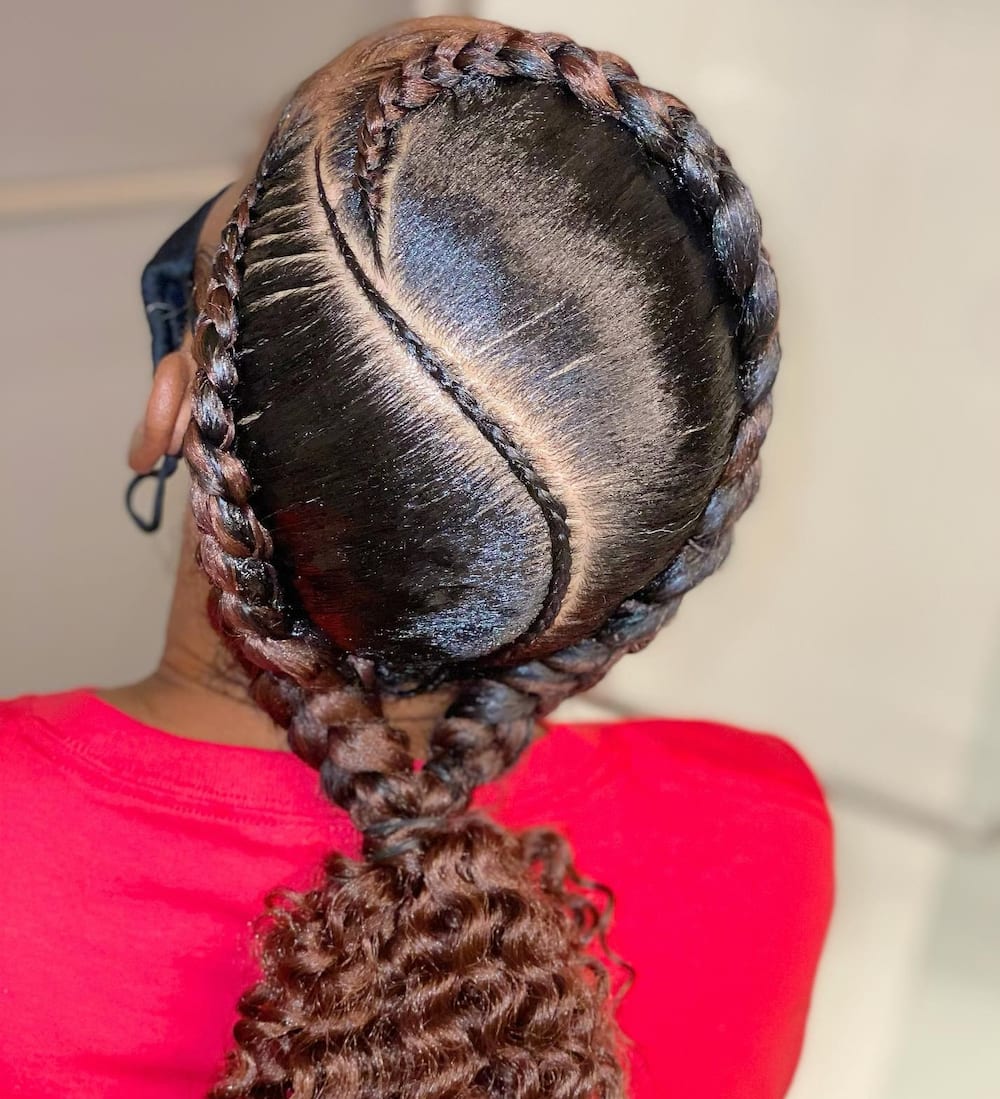 20 2 feed-in braids with designs that are so stylish in 2022