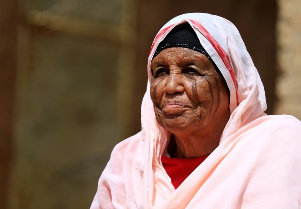 Kholoud Massaed of the Hadaria tribe in Sudan, bears blade scars on her face