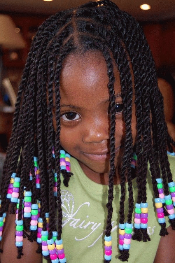 A Fantastic Collection Of Kids Braided Hairstyles With Beads
