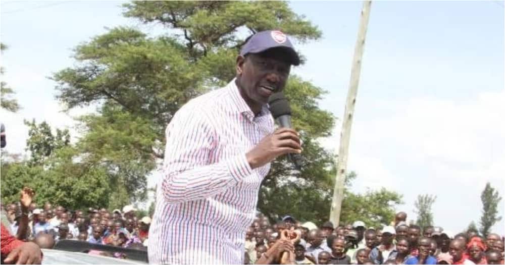 William Ruto shuts up drunkard heckler during Migori tour