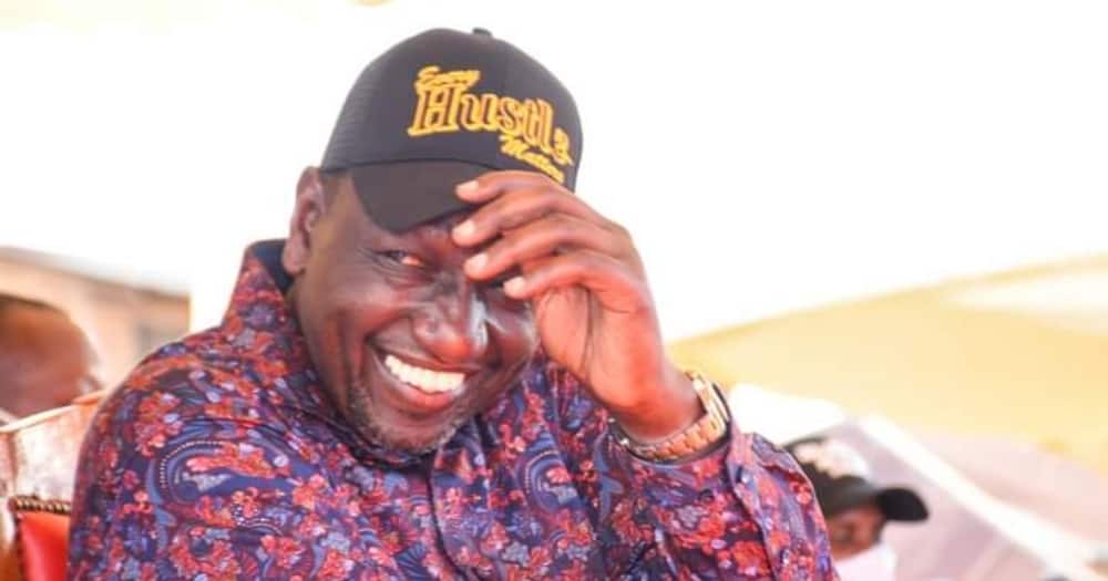 William Ruto has five police officers guarding his two hangars and five choppers.