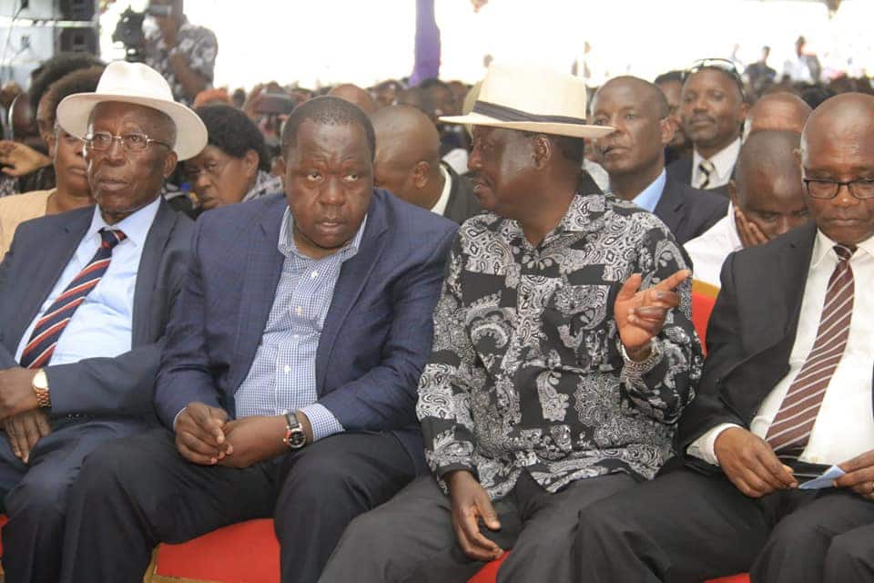 Raila tells Kisii leaders to stop pushing CS Matiang'i to run for presidency