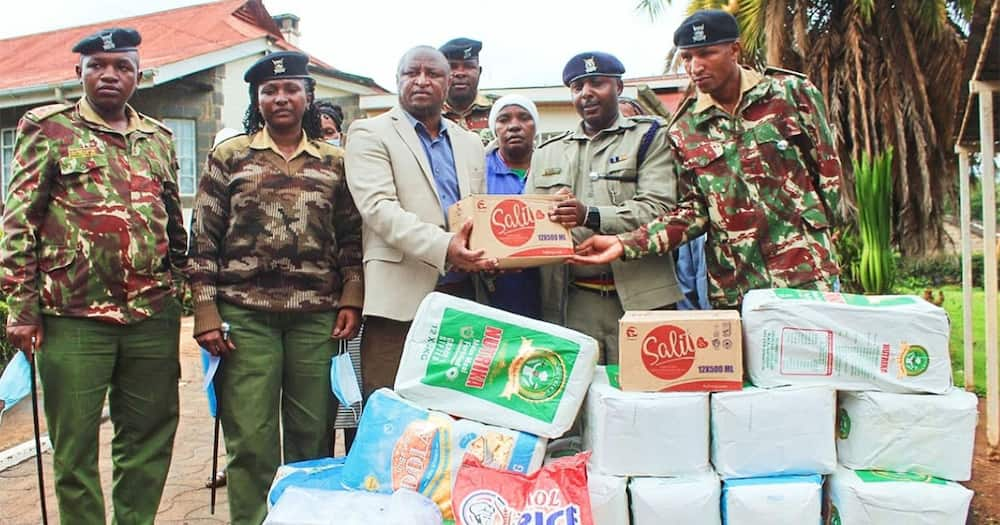 Nyeri police officers.